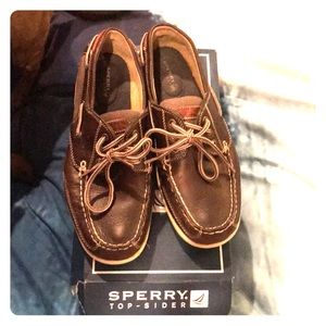 Dark Brown Sperry - Excellent condition!